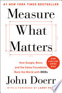 Measure What Matters by John Doerr